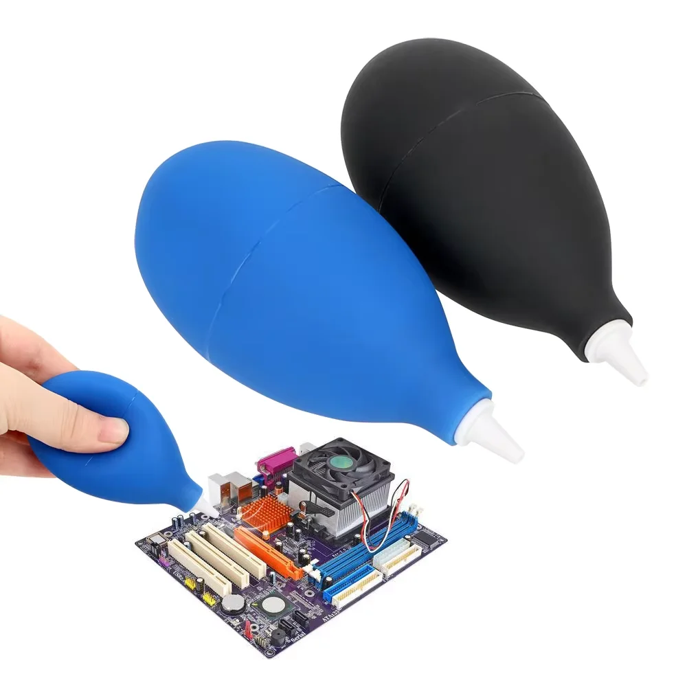 Pompe de soufflage d'air en caoutchouc, nettoyeur de poussière pour le nettoyage de téléphones portables/tablettes PC/objectif d'appareil photo/claviers, outil de réparation de bricolage