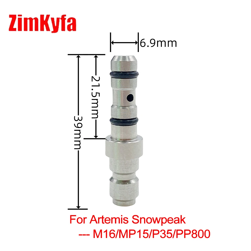 Quick Fill Probe Air Filling Charging Adapter For Artemis Snowpeak M16/P15/P35/PP800/PP900