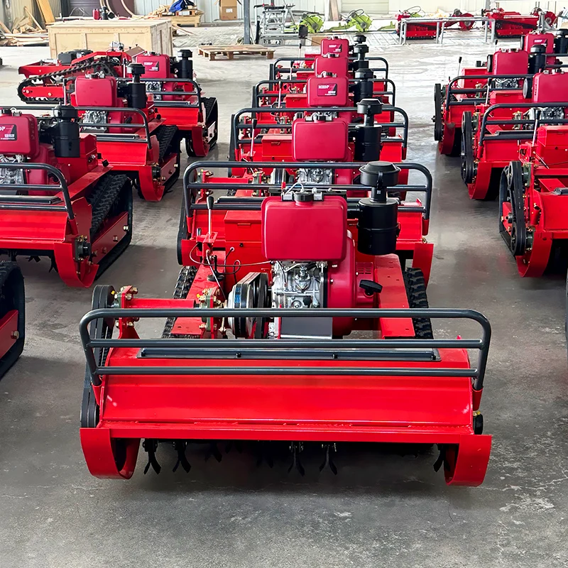 Customized New Design Cheap Slope Control Flail Lawn Mower High Quality Product