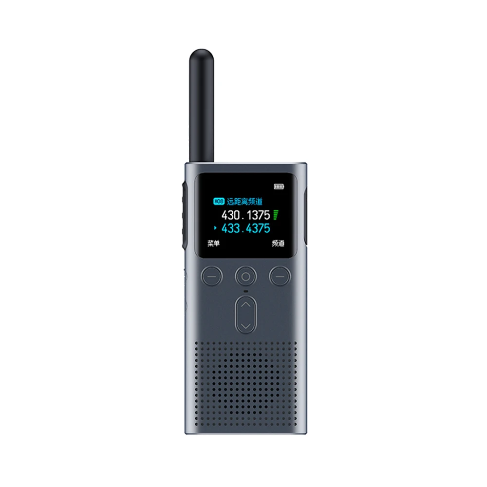 Walkie-talkie Xiaomi 2S versión mejorada ultraligero soporte ultrafino conexión de auriculares Bluetooth modo de espera ultralargo al aire libre