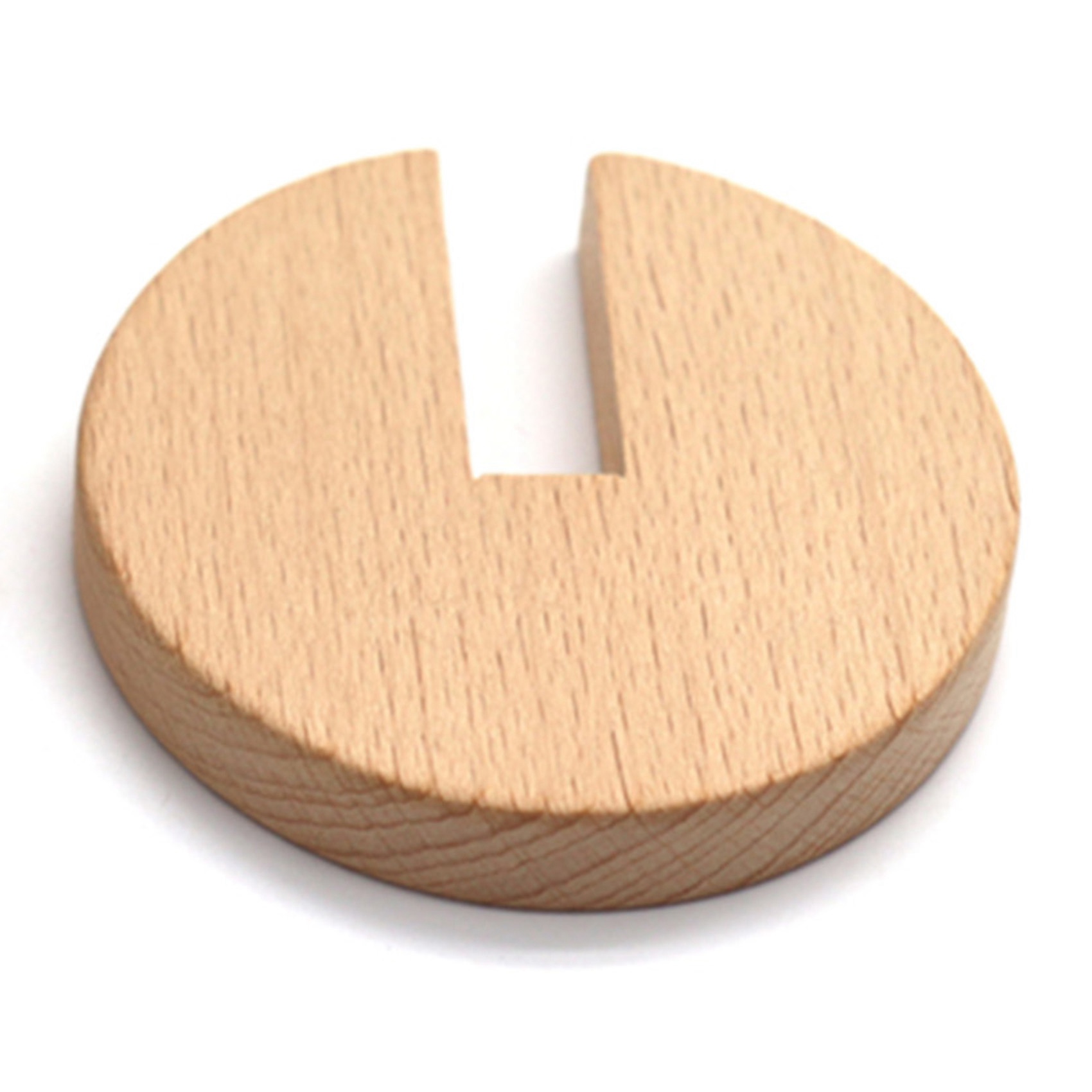 Brinquedos de madeira para recém-nascidos e bebês, exercício mão aperto, discos interligados, madeira maciça, crianças pré-escolares