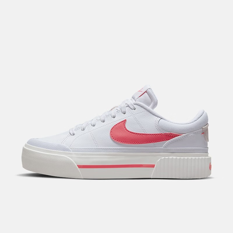 Zapatillas deportivas NIKE COURT LEGACY LIFT para mujer, zapatos informales con suela gruesa, zapatos retro de moda con aumento