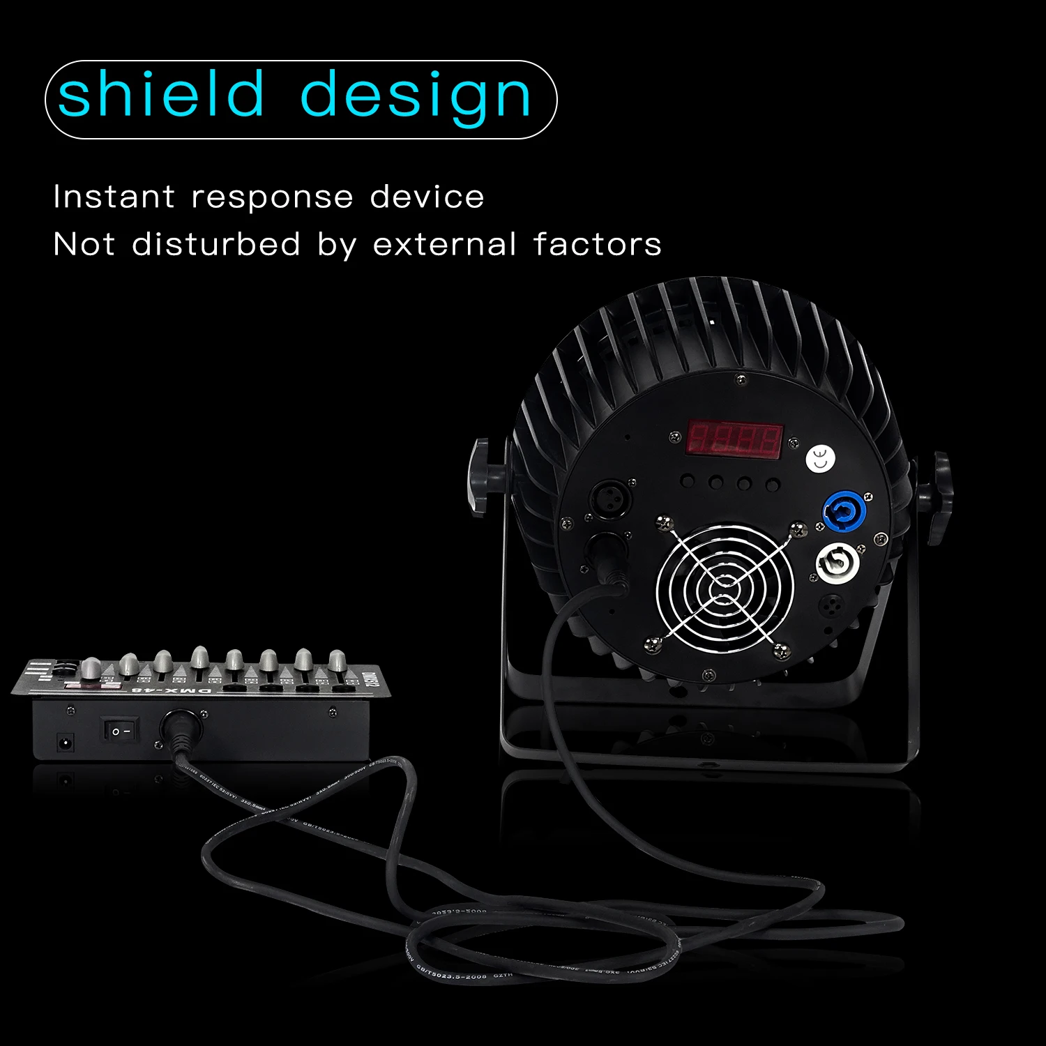 10 ชิ้น/ล็อต 3-PIN DMX สัญญาณสาย, (1 M,2 M,3 M,) LED PAR Stage ไฟ Dmx สาย Dj อุปกรณ์ 100% ใหม่