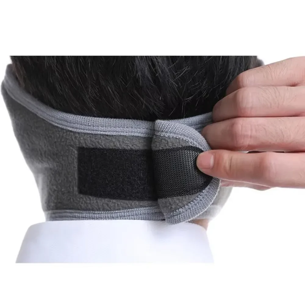 ฤดูหนาวหน้ากากครึ่งหน้าความร้อนขนแกะหูปากคออุ่นWindproof Breathableขี่จักรยานหน้ากากสกีอุ่นเดินป่าHeadwear