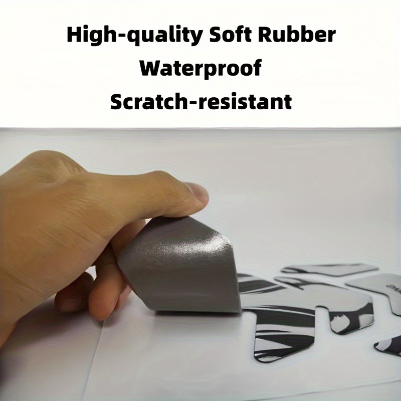 3D Gas Tank Protector for Motorcycle Tank Pad Decal PVC Soft Rubber Tank Pad Protector Sticker Anti Slip Waterproof Sticker Moto