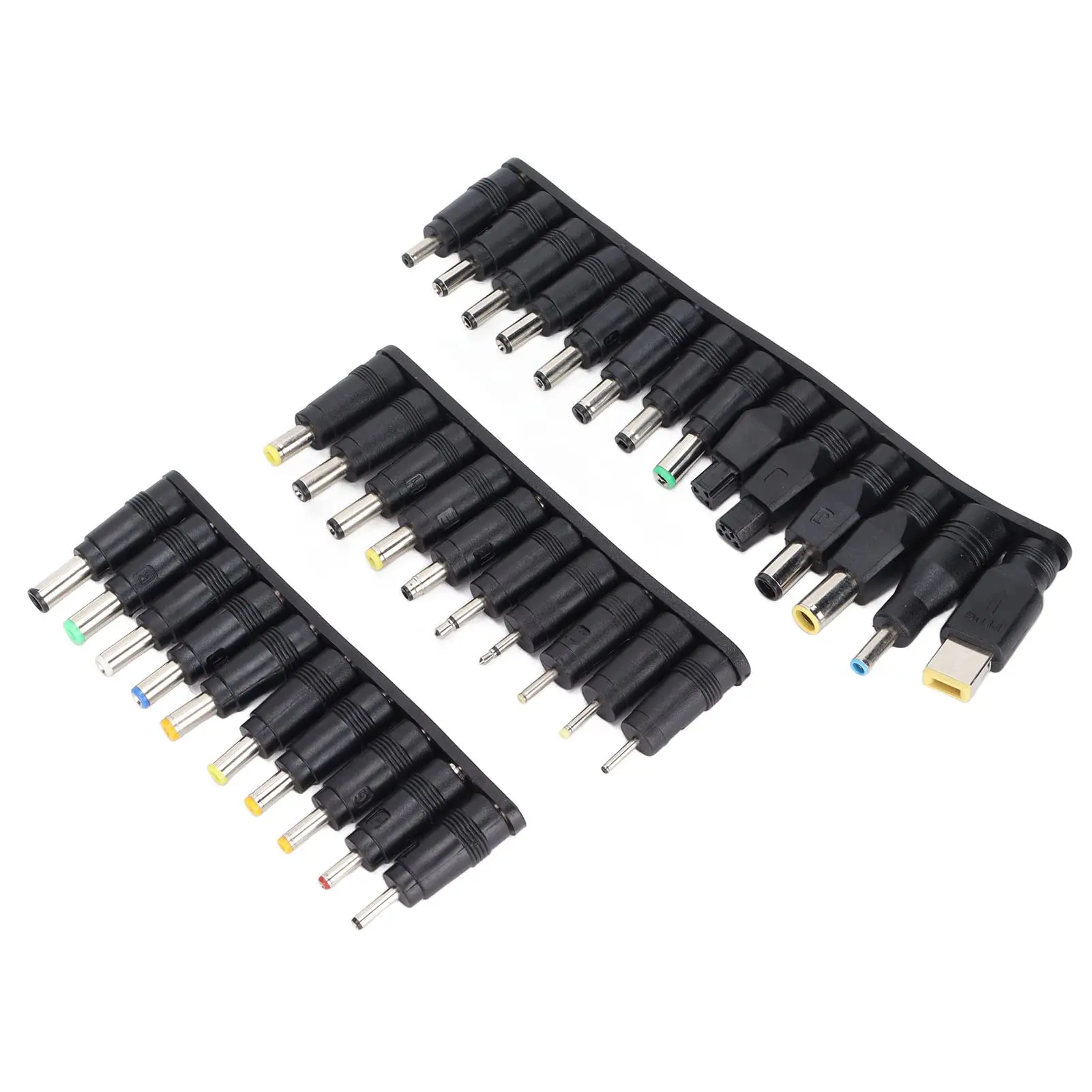 34Pcs DC Power Plugs 5.5mmx2.1mm Universal Laptop Power Connector Adapter Computer Accessories Plug Connector Cable