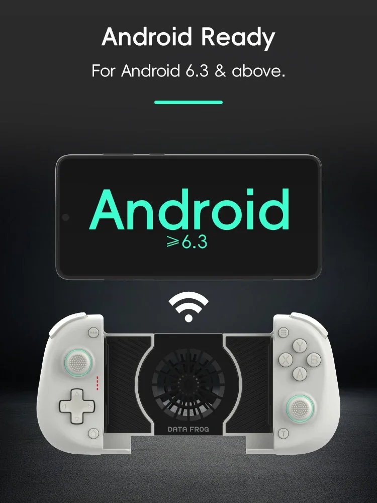 DATA FROG X3 Wireless Controller for Android Game Controller for Samsung Galaxy for PUBG Mobile