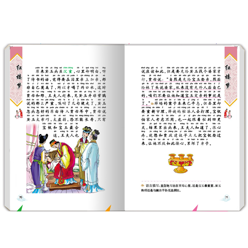 จีนสี่คลาสสิก Masterpiece หนังสือ Easy รุ่น Pinyin ภาพสำหรับผู้เริ่มต้น: Journey To The West,สามก๊ก