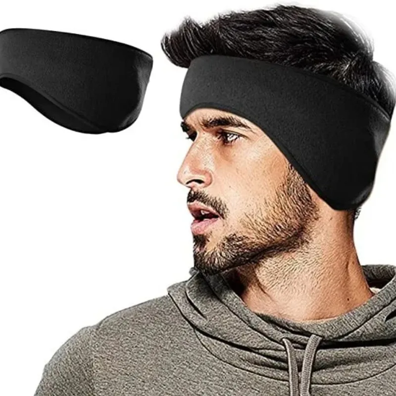 1 Uds. Diadema elegante de invierno, orejeras, calentadores de orejas de lana Polar, orejeras portátiles, diadema para deportes al aire libre