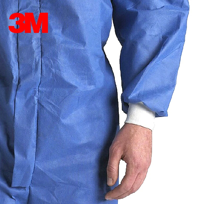 3M 4532+ 보호 작업복 방사선 방지 방진 작업 화학 방지 슈트 스프레이 페인트 정전기 방지 실험실 의류 Type5/6