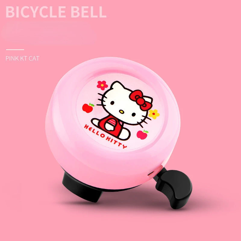 Hello Kitty จักรยาน Bell เด็กอะนิเมะความปลอดภัยฮอร์นจักรยานการ์ตูนจักรยาน Mtb Stunt Scooter ฮอร์น Mtb จักรยานอุปกรณ์เสริมของขวัญ