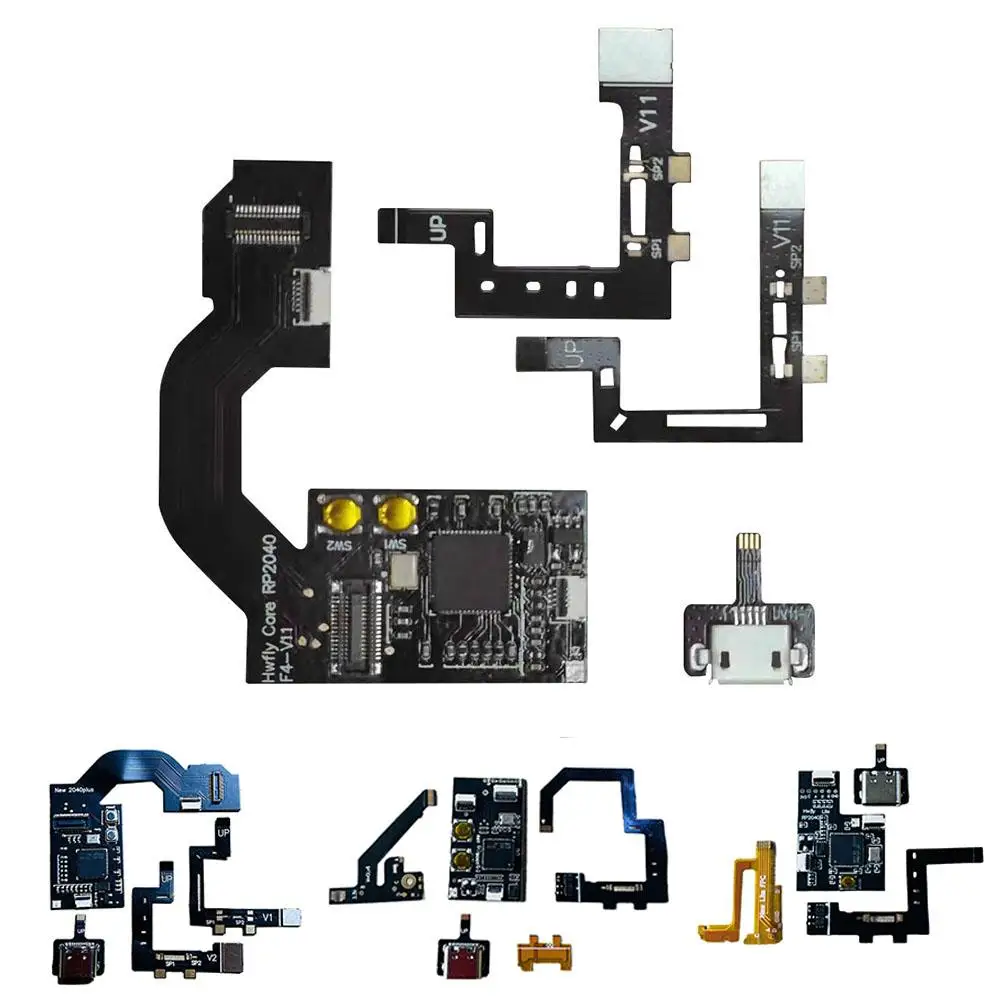 Hwfly Picofly Raspberry Pi Rp2040 Chip compatible con interruptor Core & Oled & Lite consola actualizable intermitente
