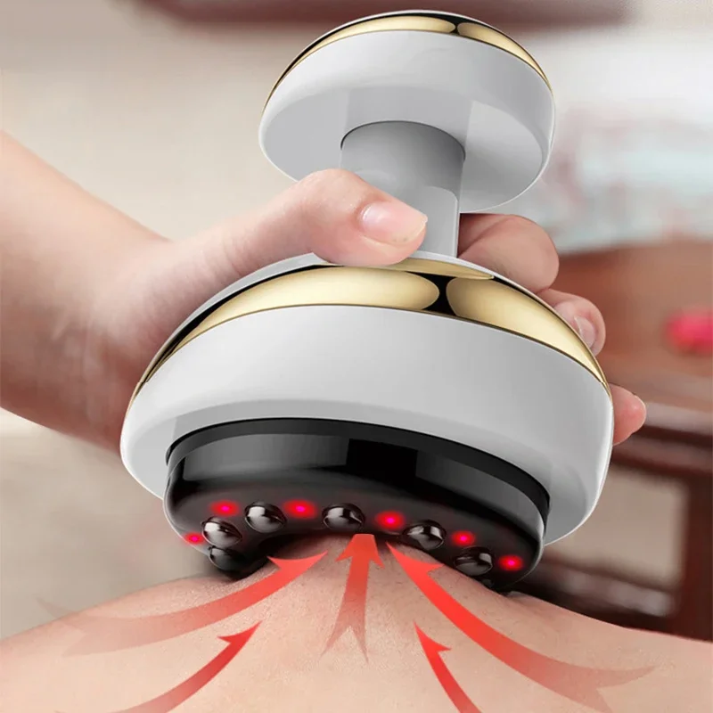 ไฟฟ้านวด Meridian แปรง Universal Body ขุดลอก Cupping Scraping เครื่องมือนวดหน้าท้องและหลังสําหรับ Home
