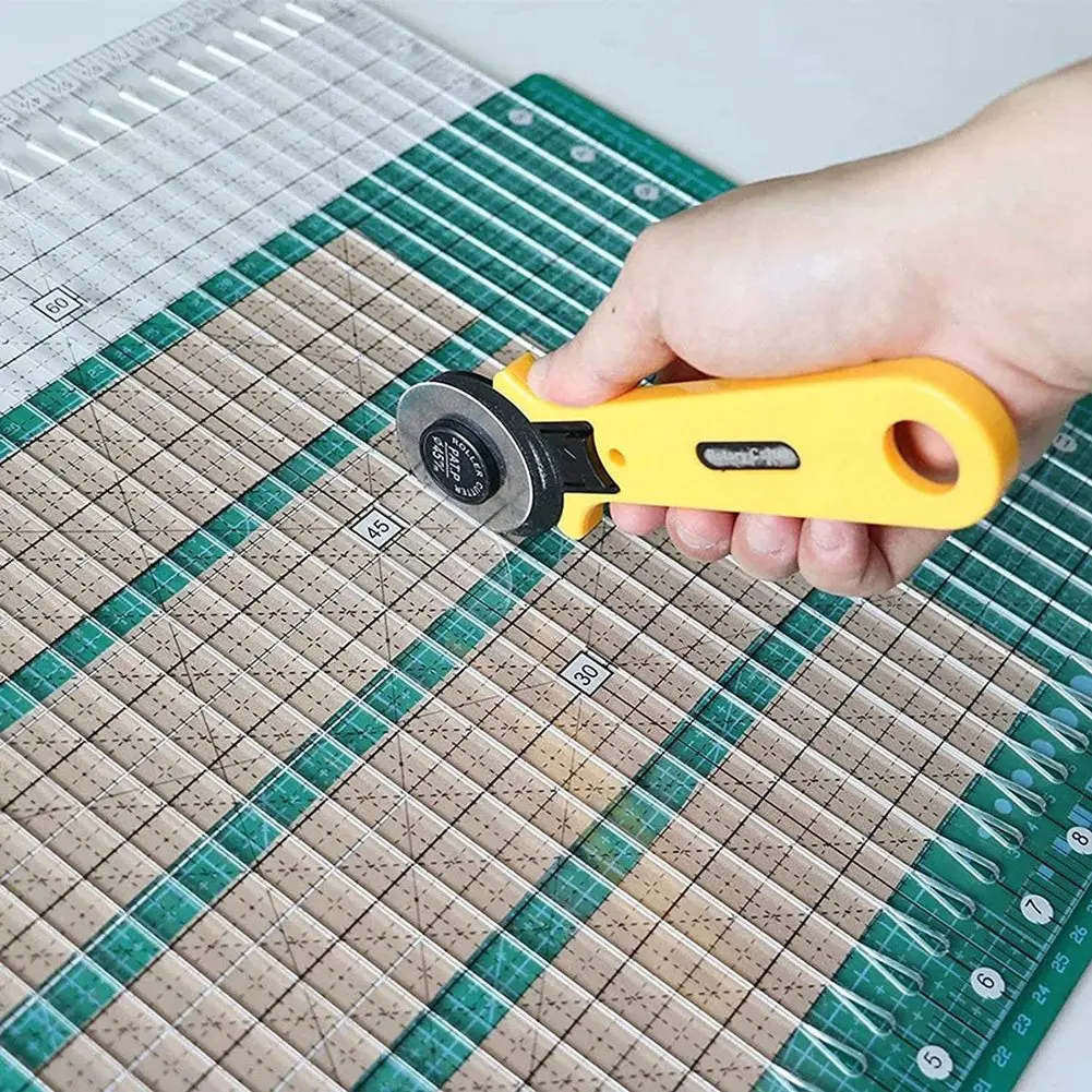 ใหม่ล่าสุดเย็บไม้บรรทัดผ้าตัดไม้บรรทัด Quilting อุปกรณ์เครื่องมืออุปกรณ์เย็บผ้าเครื่องตัดผ้า Patchwork แม่แบบ DIY 6 นิ้ว
