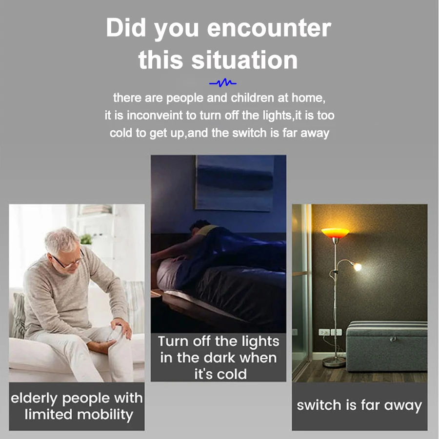 2025 Hot Infrared Remote Control Smart LED Lampholder E27 AC85-265V Universal Socket Timer Color Changing Easy Install for Home