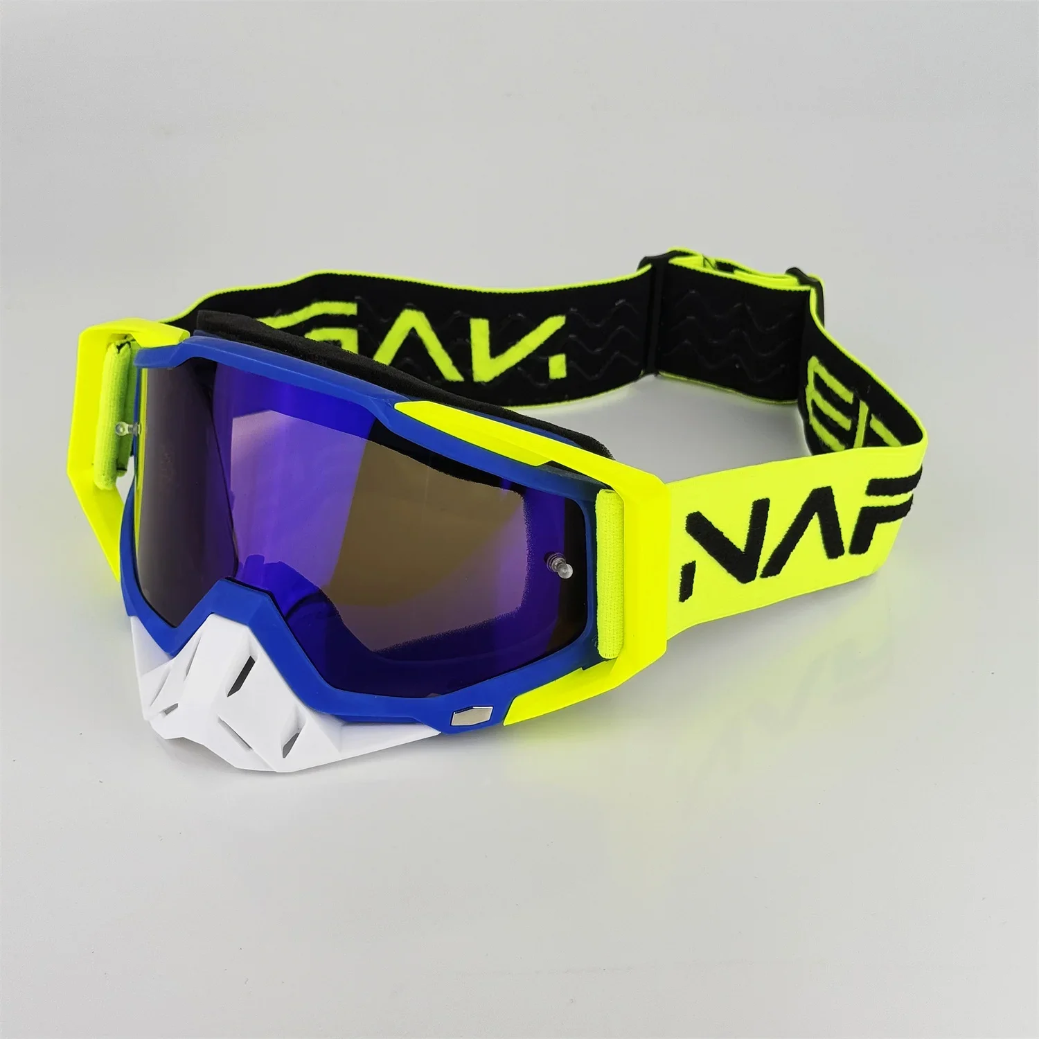 NAFEIB オートバイ モトクロス ゴーグル/メガネ：MTB、ATV、オフロードライディングアドベンチャー向けの防風・耐衝撃アイウェア。