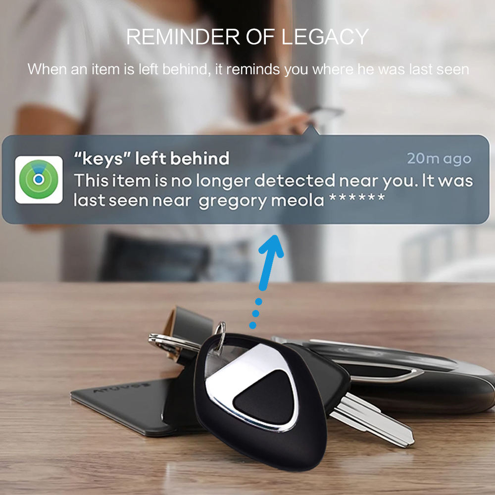 Stonego localizador de segurança smarttrack link etiqueta inteligente com apple encontrar minha chave bluetooth gps rastreador para earbud bagagem mfi finder ios