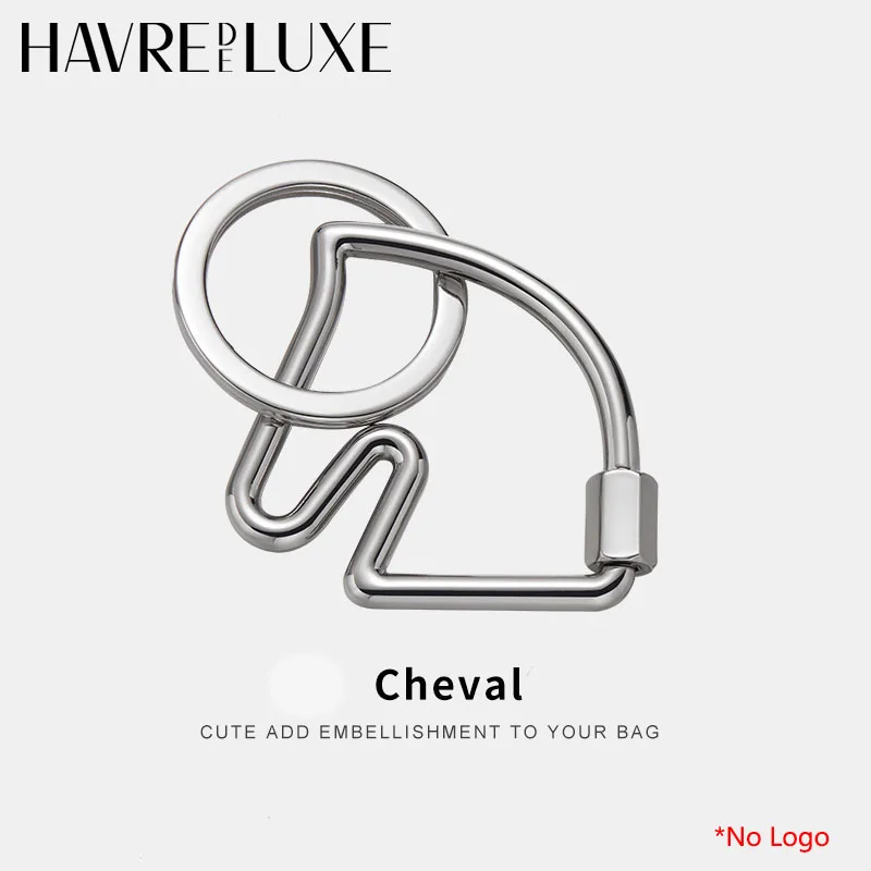 가방 참 버클 가방 펜던트 Chaine d' Ancre 말 머리 Cheval 열쇠 고리 가방 고급 가방 작은 펜던트 가방 액세서리