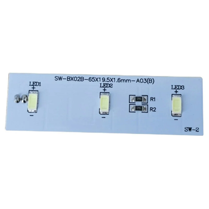 L68A 2 szt. Lampka LED do lodówki Electrolux Części zamienne do zamrażarki ZBE2350HCA Listwa świetlna SW-BX02B Zamienna listwa LED