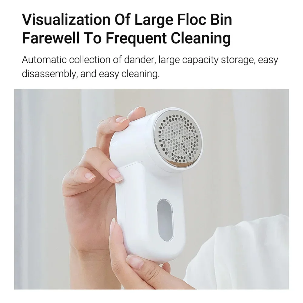 Xiaomi Lint Remover Portable New Original Rechargable Cloth Fabric Shaver Fluff Pellet Remove Machine for Clothes Sweater