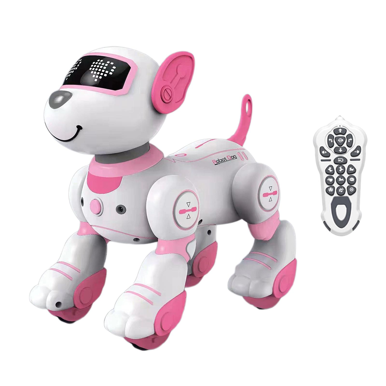Robô inteligente cão brinquedos interativos jogar para meninos e meninas idade 5 6 7 8 9 10 meninos meninas