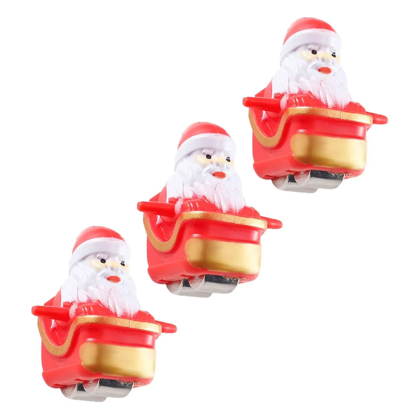 3 Buah Tangga Panjat Elektrik Santa Klaus untuk Rak Hadiah Anak Tahun Baru Rumah