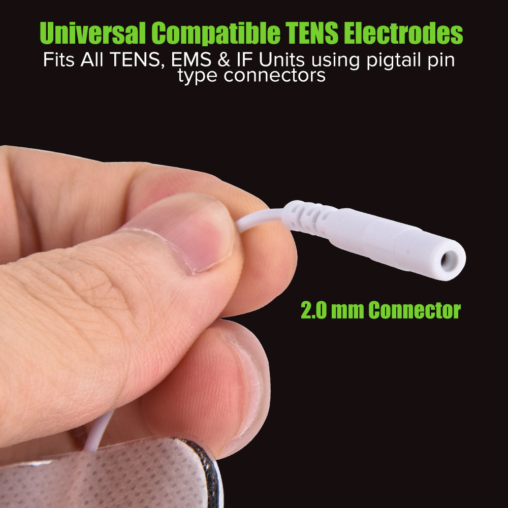 10pcs TENS Unit Replacement Pads Pin Type Electrode Patch