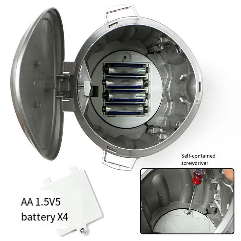 AK51-Electric Crazy Trash Can Indoor Competitive Basketball Shootings Game Stress Relief Trash Can