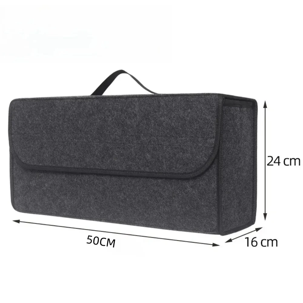 Organizer per bagagliaio per auto da 1 confezione, pieghevole, con impugnatura ergonomica, per SUV/sedani/strutture in tessuto resistente