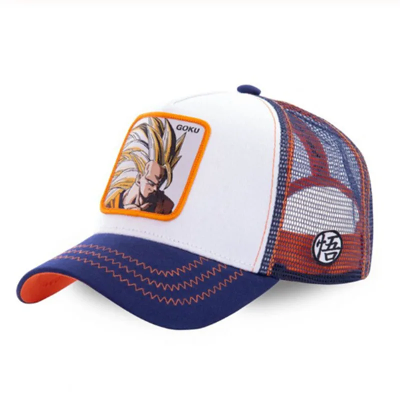 Dragon Ball Z Men's Caps Goku Hat Men's and Women's Baseball Caps Summer Sun Visor Gift Cap Apparel Accessories