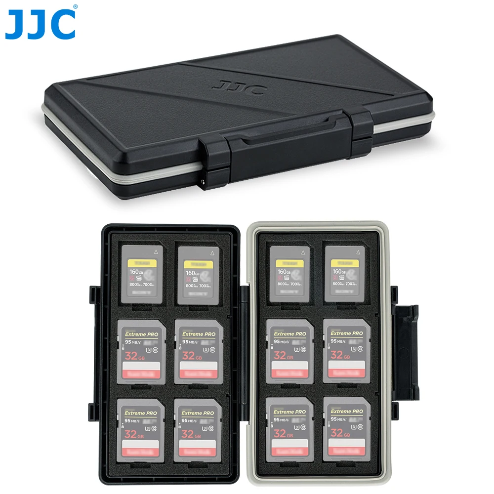 JJC CFexpress Тип A Водонепроницаемый чехол-держатель для карты памяти SD для Sony A1 A7RV A7IV A7SIII A9III FX3 FX6 FX30 Держатель для карт