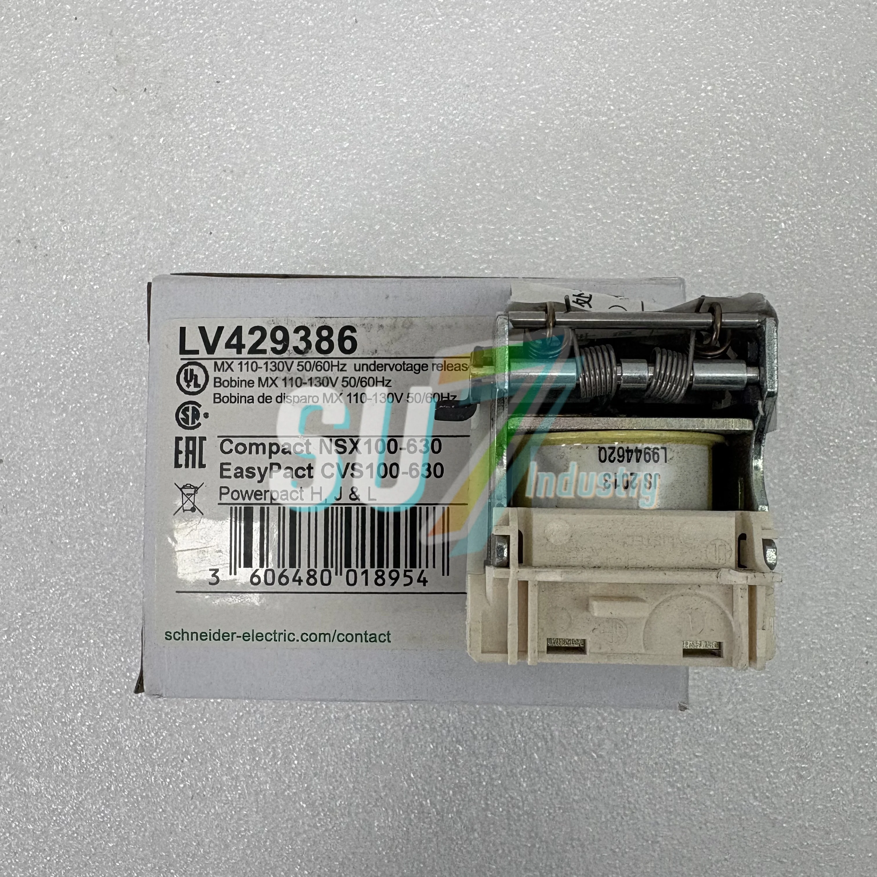 Bobina de derivación del disyuntor LV429386 110-130V Nuevo en almacén