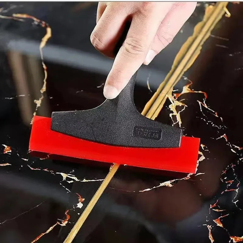 Escurridor de goma para limpieza de huecos de azulejos, pala para lechada, película de vidrio para coche, eliminador de paleta de hielo y nieve