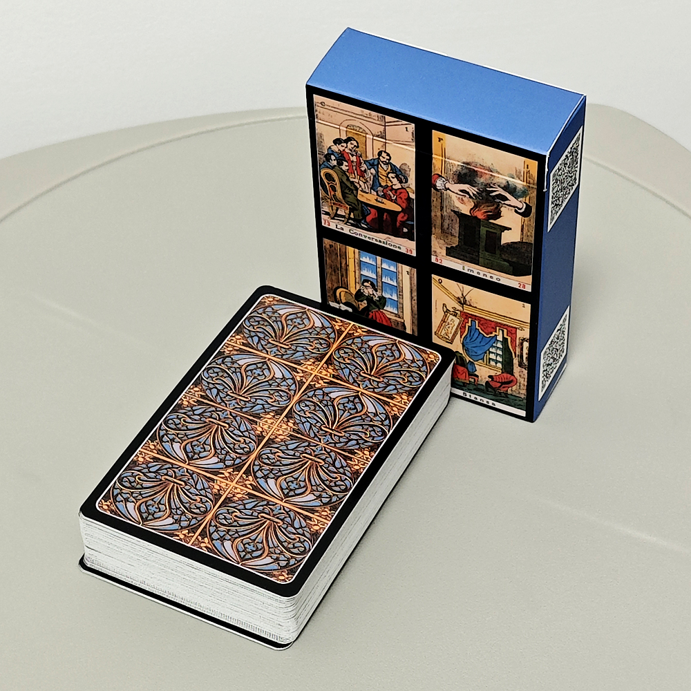 9 x 6 cm, 52 Stück, Oracle Sibyl-Karten, jeden Tag, Oracle-Deck