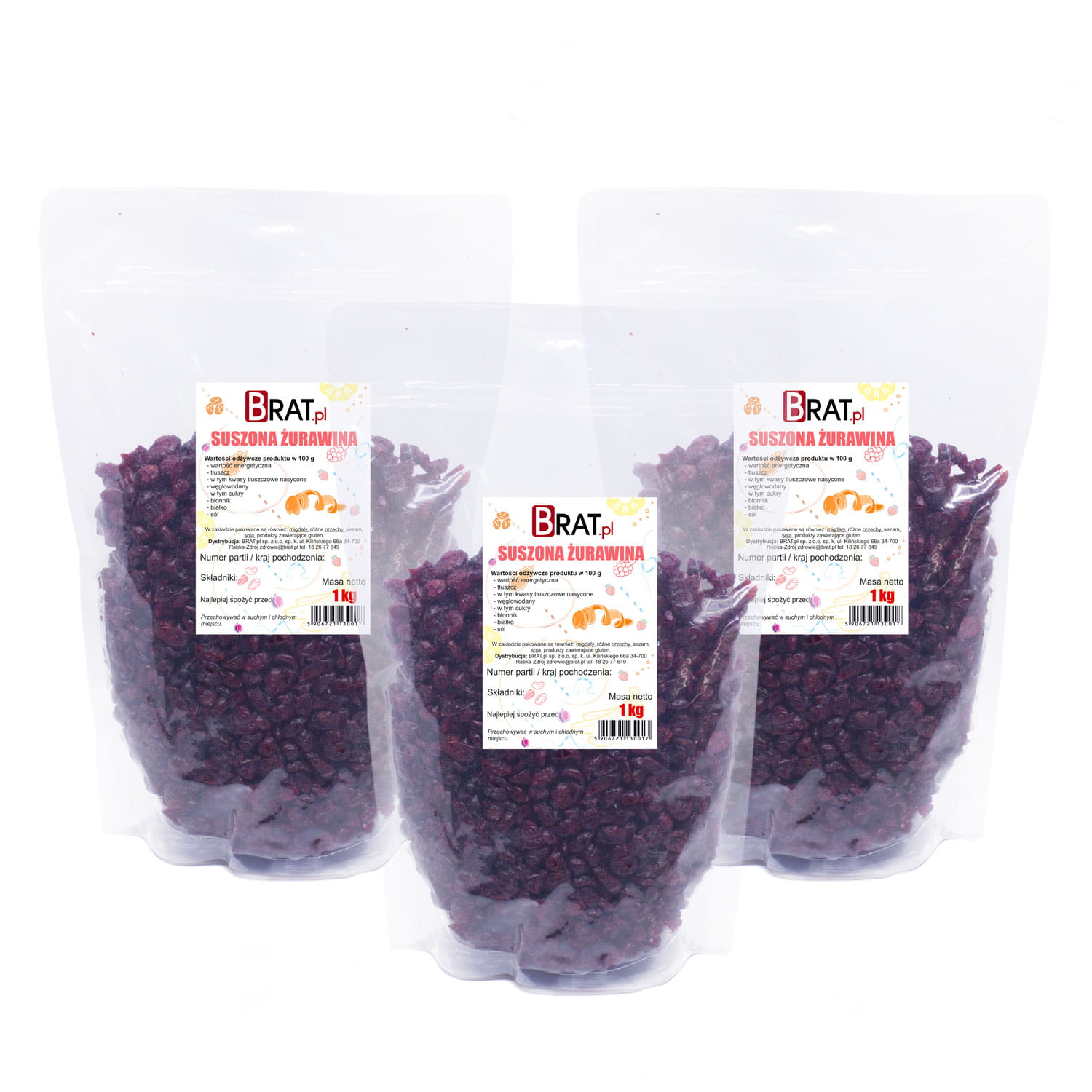 Żurawina 3x1kg