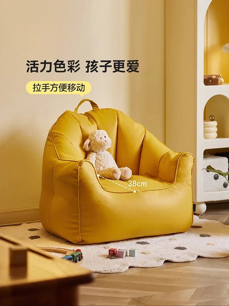 Lazy sofa can lie down and sleep children's book corner reading carob bag sofa
