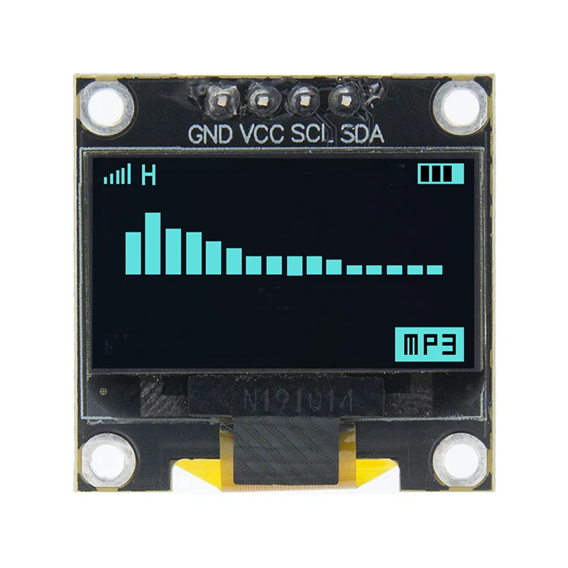 0.96 Inch OLED IIC Serial White OLED Display Module 128X64 I2C SSD1315 12864 LCD Screen Board for Arduino