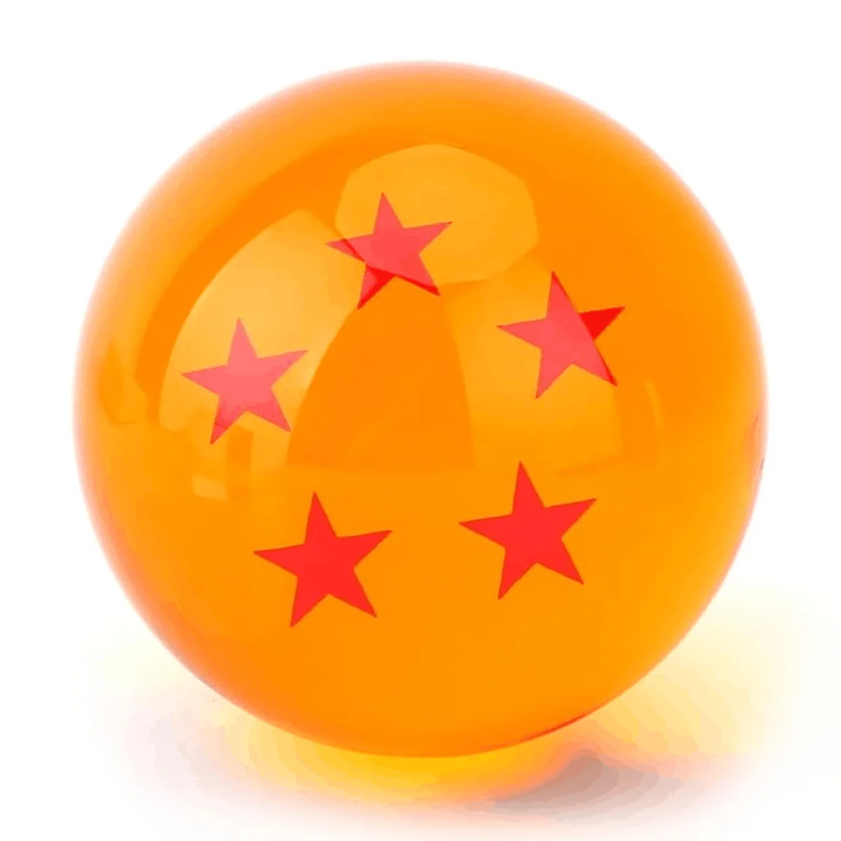 Dragon Ball Z 3,5 cm Estrelas Bola de Cristal Anime Laranja Cristal Enfeites de Mesa Coleção de Brinquedos para Crianças Presente
