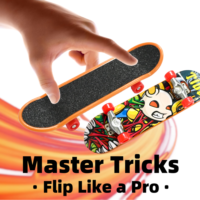 3/1PCS Mini Finger Skateboard Desktop Finger Board Creative Fingertip Fingerboards Toys for Kids Birthday Party Favor Gifts