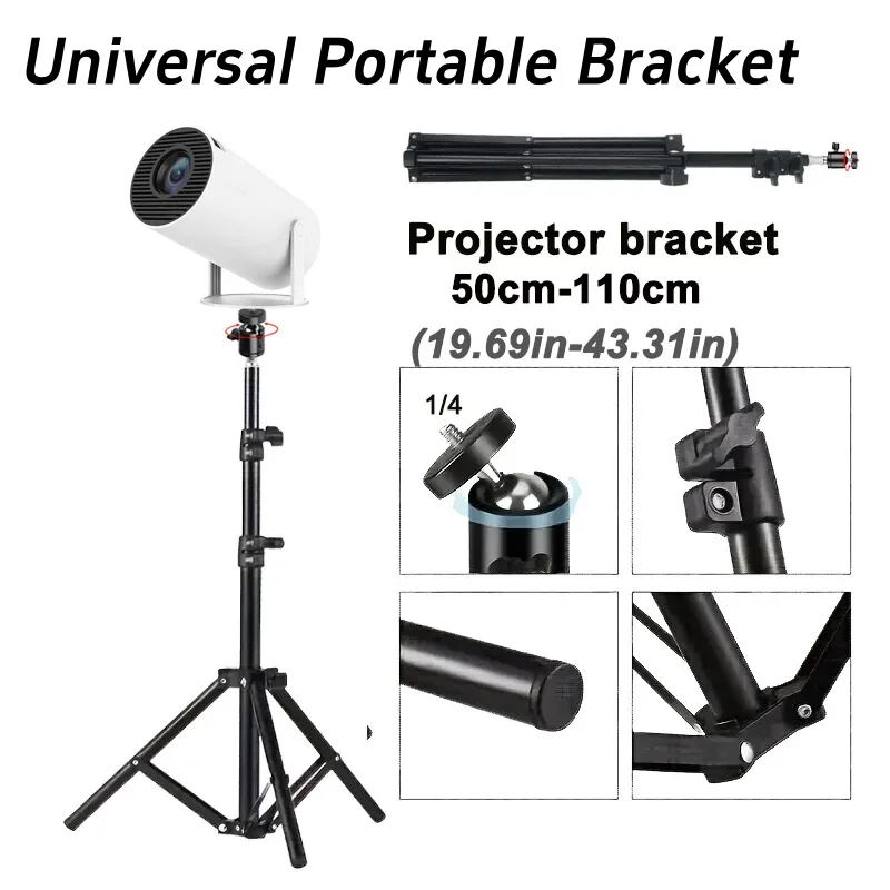 Soporte portátil Universal de 110cm para proyector magcubic HY300 pro, soporte para trípode para proyector magcubic HY320mini