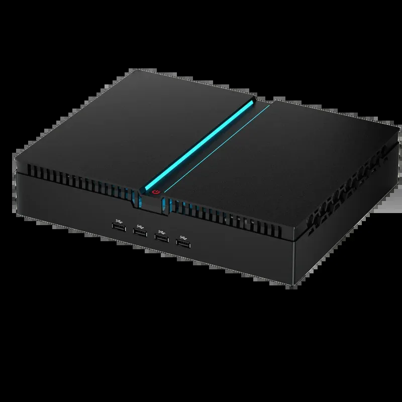 13th I-ntel Core I9-13900F 24 Cores 2 DDR5 Slot Gaming Computer 4USB4.0 2*RJ45 LAN 3DP+HD Mini Desktop Computer SSD/HDD