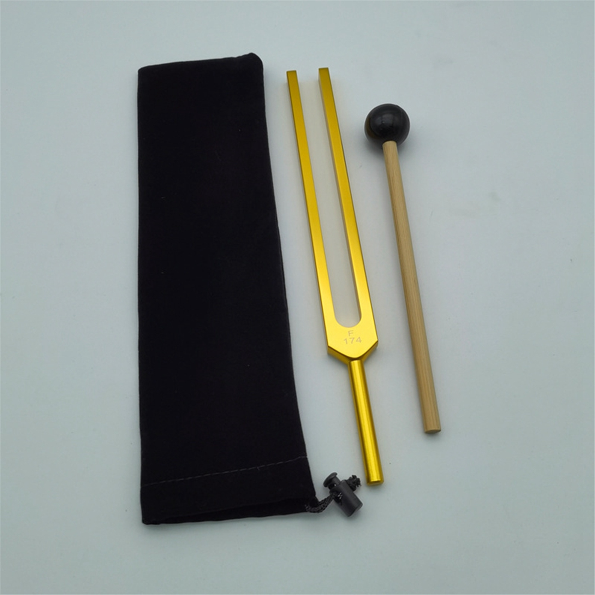 A72P Aluminum Alloy Tuning Fork Set Sound Therapy Instrument Musical Instrument Accessories Relieve Work Stress F174HZ
