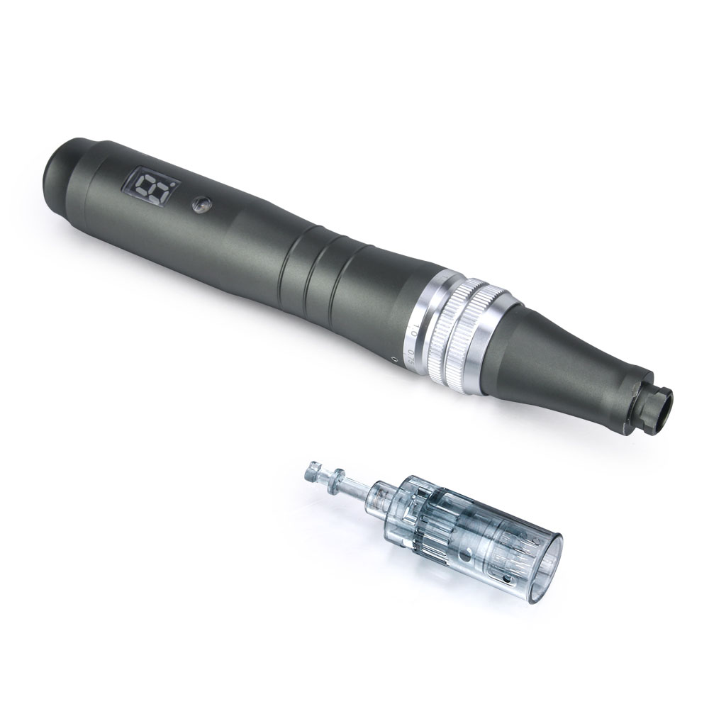 Dr. pen-Ultima M8 Elétrica Sem Fio Microneedle Needling Pen, Máquina de Cuidados com a Pele, 22Pcs Cartuchos