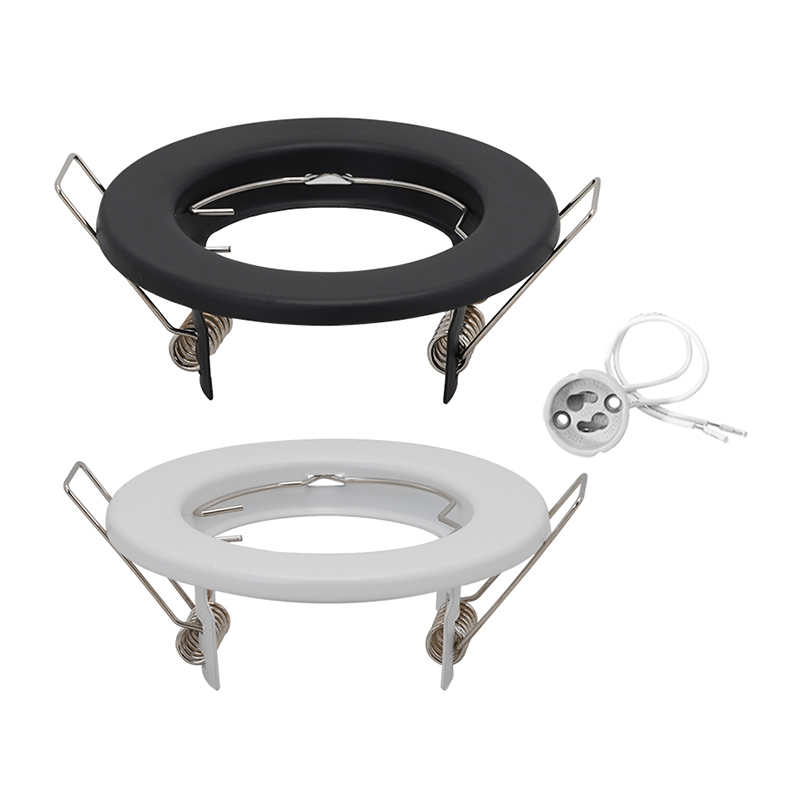 6 Stück Downlight-Rahmen, LED-Deckeneinbauleuchten, Downlight GU10 MR16, Deckenstrahler, passende Leuchte