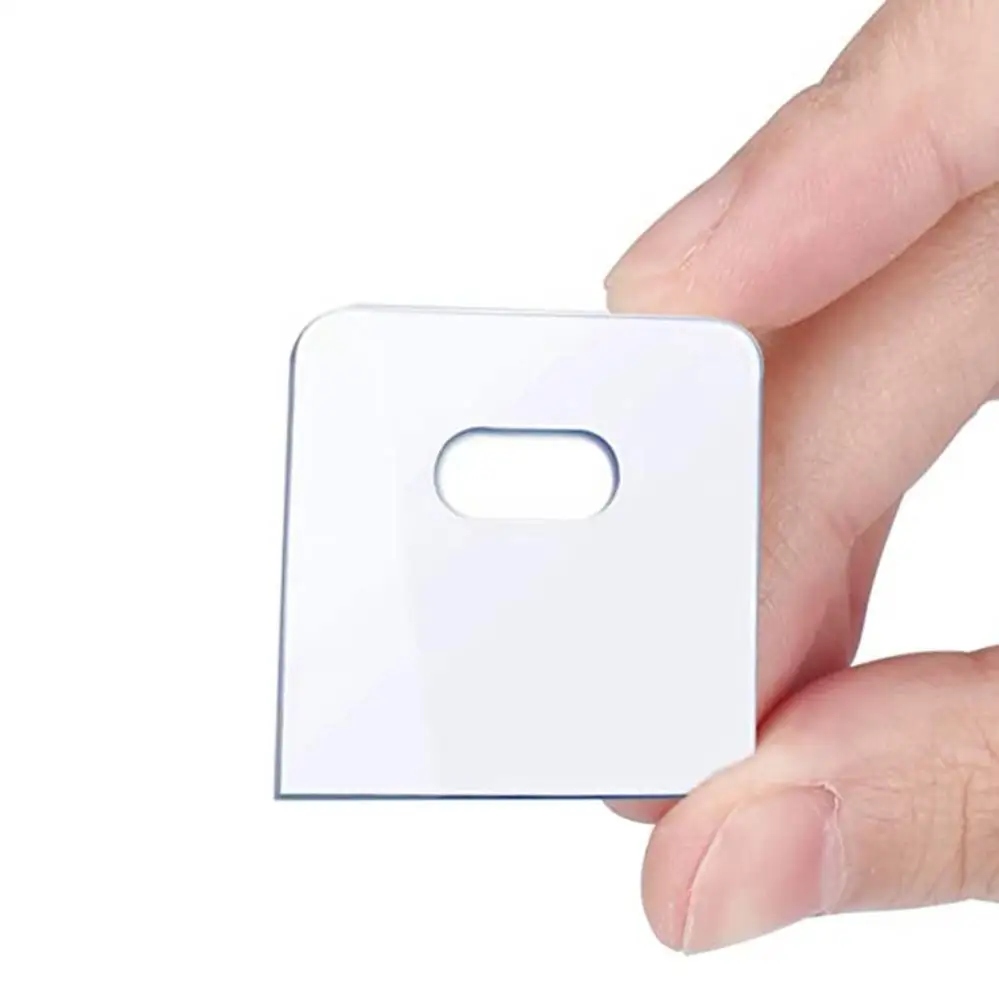 25 Set / 50 pezzi toppa di riparazione cieca verticale trasparente da 30mm per lamelle/parti di ricambio per tende verticali
