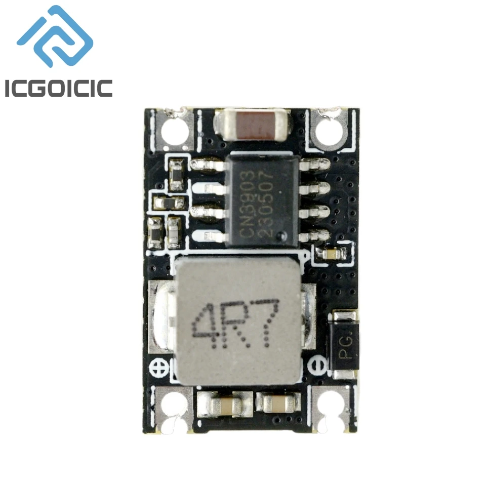 DC-DC 3A 미니 스텝다운 모듈 온보드 전원 공급 장치 6V9V12V-30V ~ 3.3V/5V/9V/12V 출력