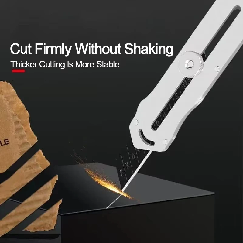 Stainless Steel Metal Art Knife Carving and Cutting Paper Wallpaper Knife all Steel Wallpaper Woodworking Blade
