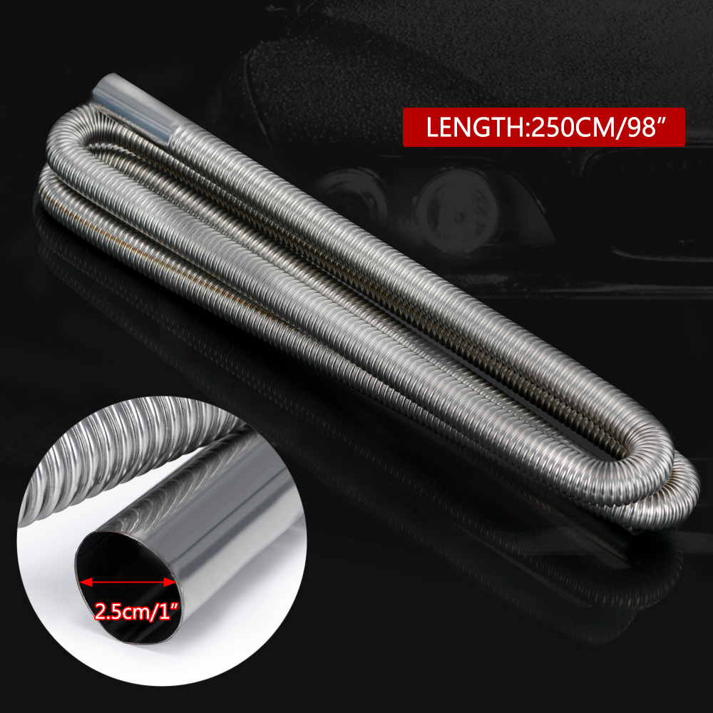 60 センチメートル 100 センチメートル 120 センチメートル 150 センチメートル 200 センチメートル 250 センチメートル 300 センチメートルエアディーゼルパーキングヒーターステンレス鋼排気管チューブガスベントホース車のトラックバン