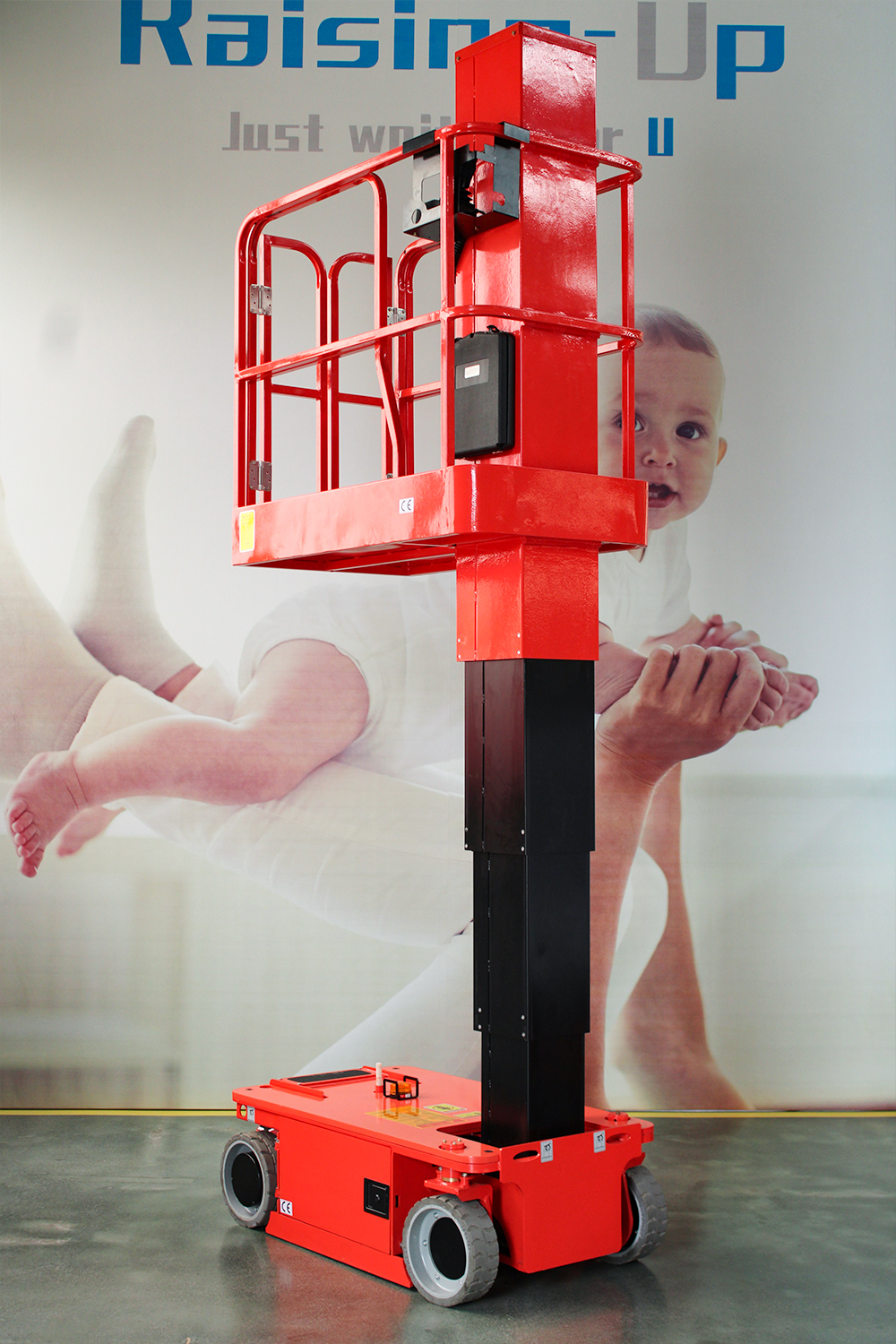 エバーライフ-技術的な高速リフトプラットフォーム、エレベーター作業プラットフォーム、CE付き鉛蓄電池/リチウム電池、3.6m、4.8m、6m