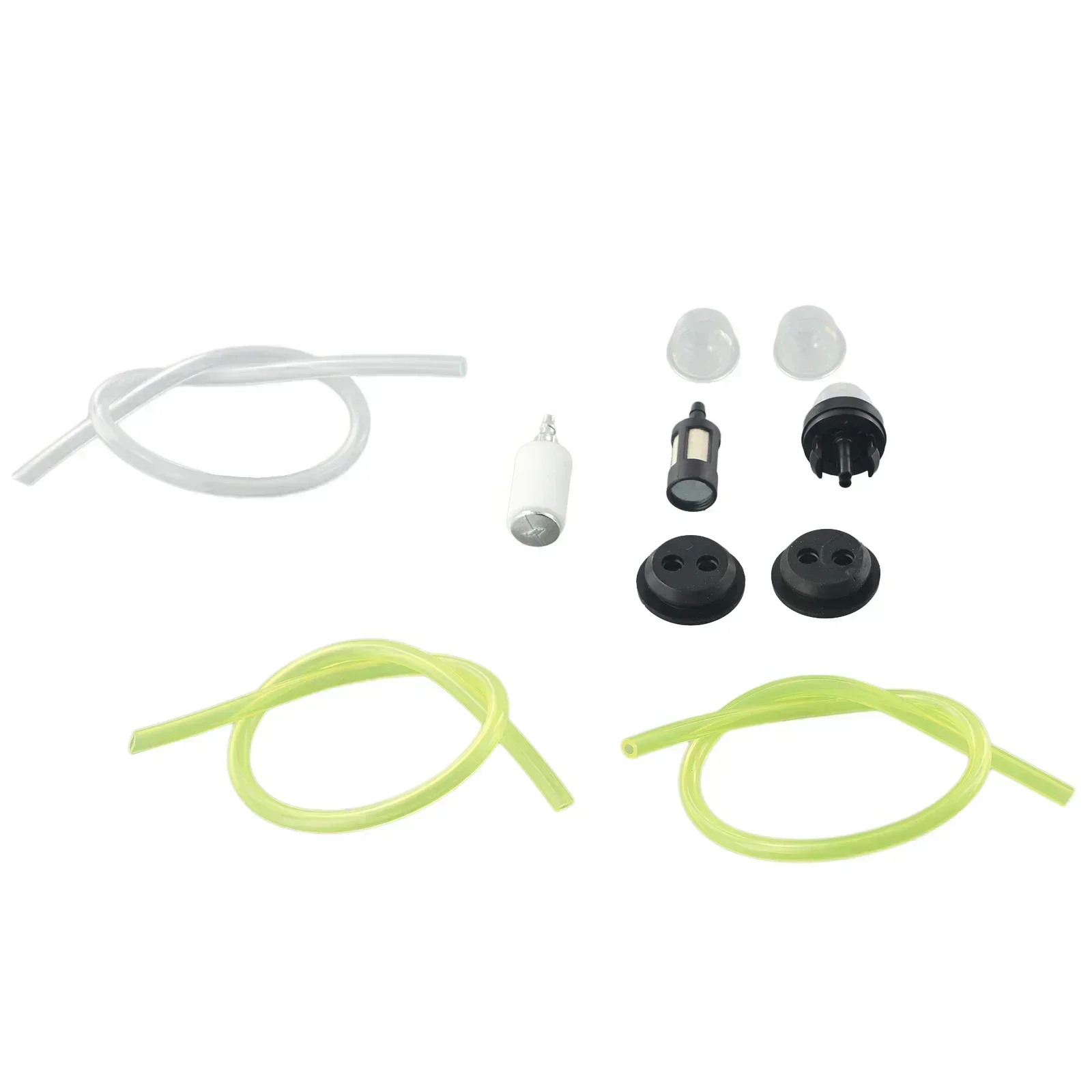 Manguera de línea de combustible Universal, tubo de cebado, bombilla de repuesto, cortadora de sopladores para McCulloch para Husqvarnas, piezas de accesorios de motosierra